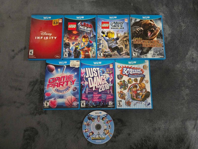Wii U Game Lot