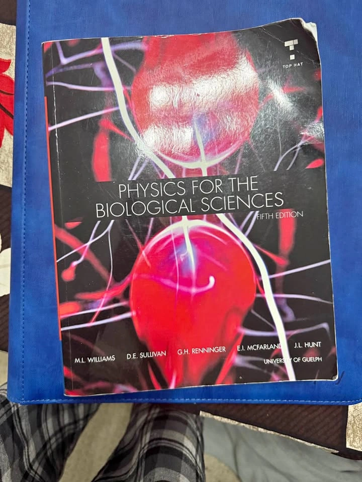 Physics for the Biological Sciences Fifth Edition Textbook