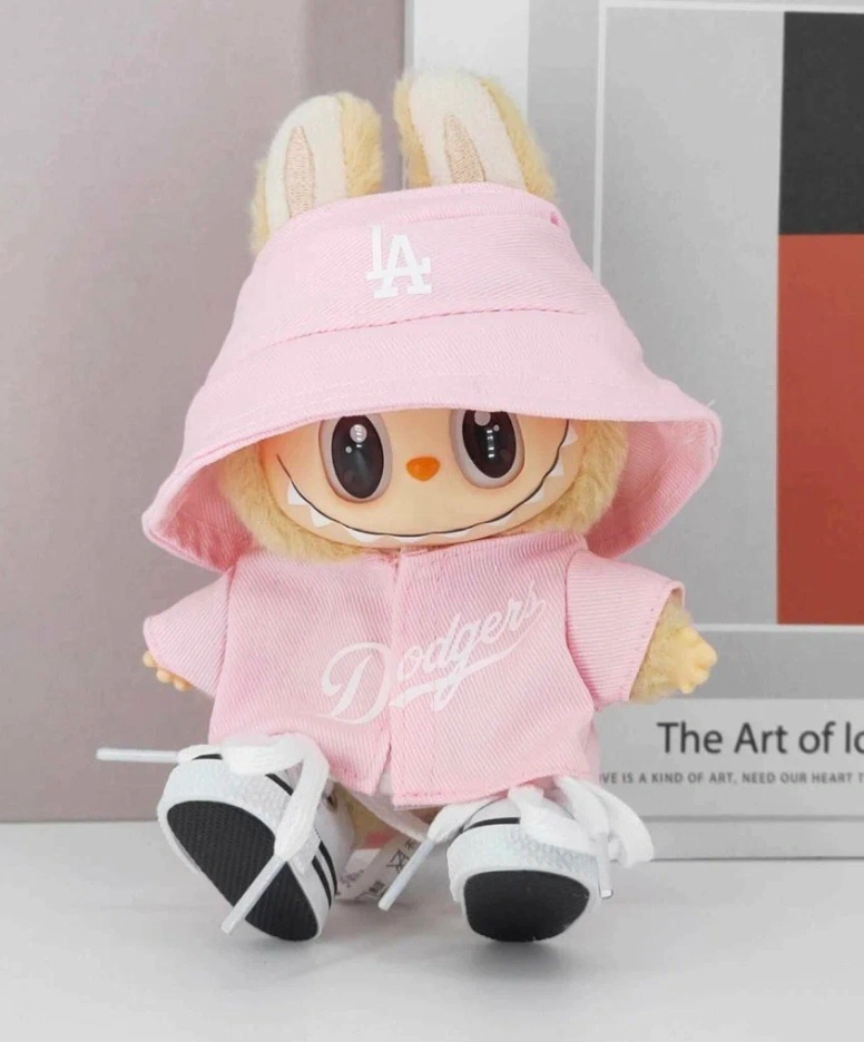 Labubu LA DODGER Baseball Jersey / Bucket Hat Outfit - photo 2