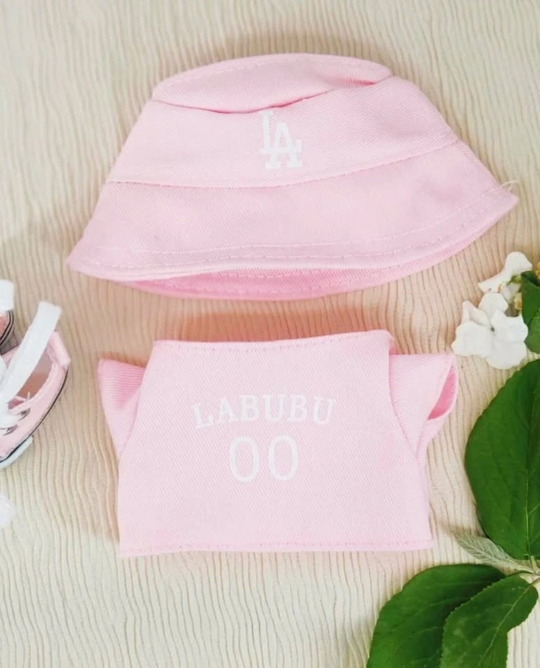 Labubu LA DODGER Baseball Jersey / Bucket Hat Outfit - photo 3