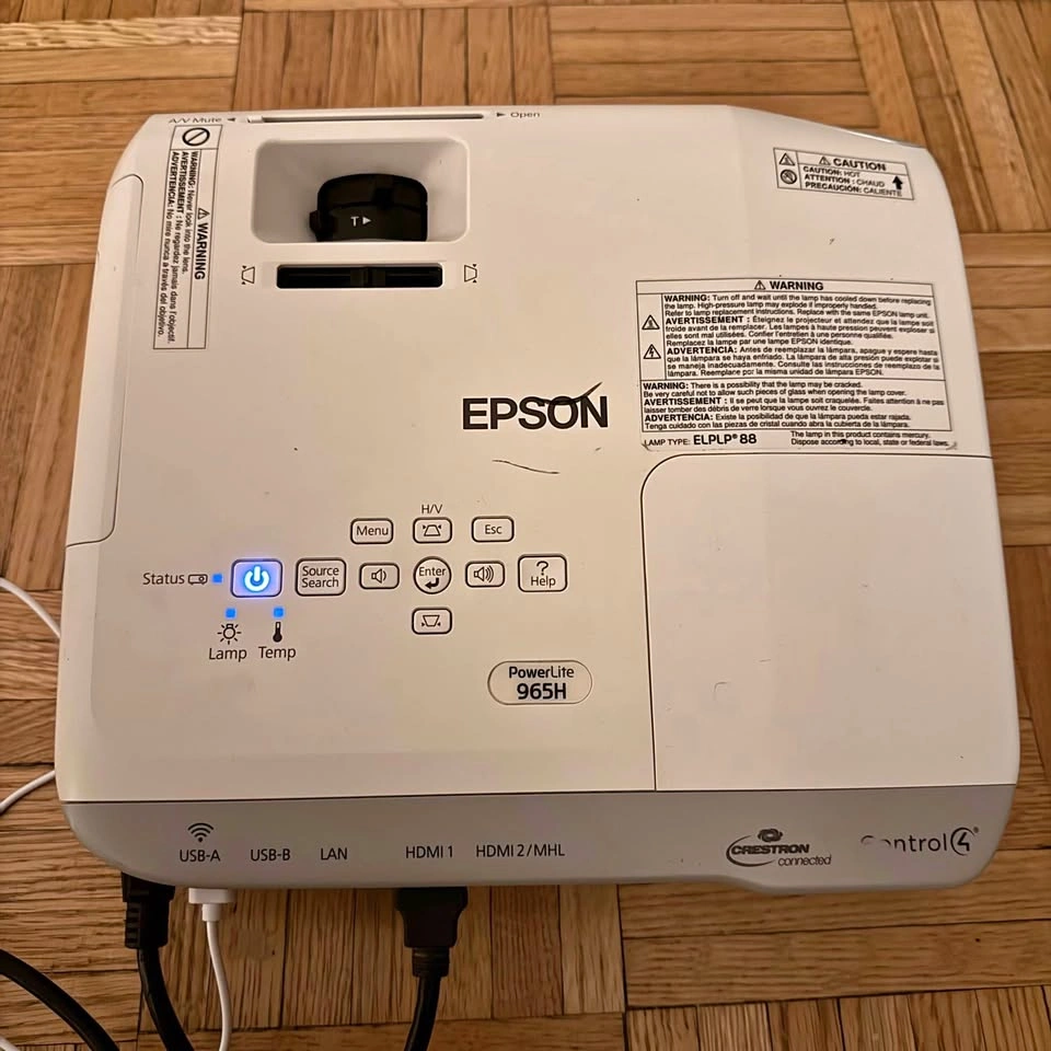 Epson PowerLite 965H LCD Projector