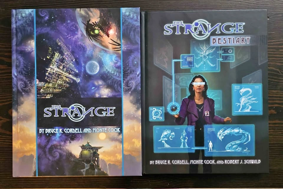 The Strange RPG Bundle – Core Rulebook + Bestiary (Near Mint)