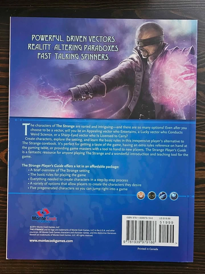 The Strange RPG Bundle – Core Rulebook + Bestiary (Near Mint) - photo 5