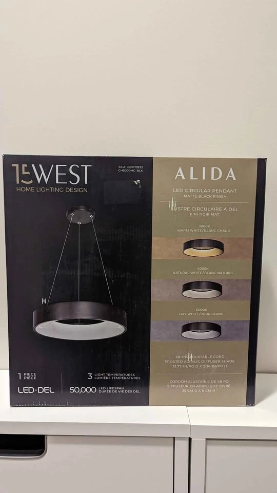 Storage Clear out | Circular Pendant Light - photo 2