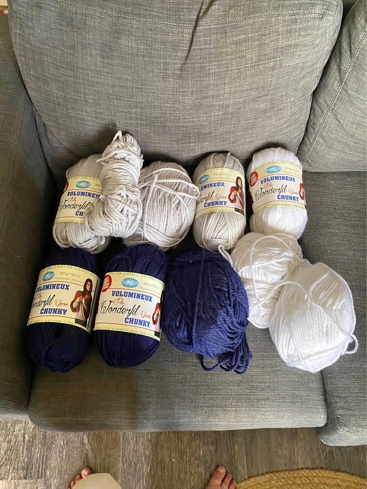 Huge Chunky Yarn Lot – Easy Knit "Wonderfil" – 10 Skeins