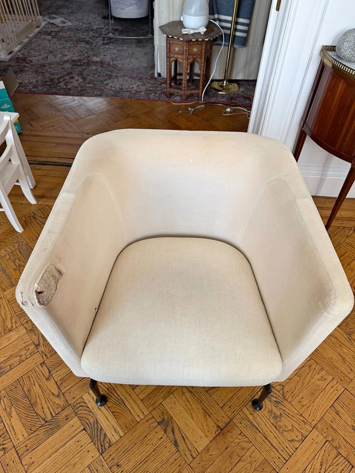 Suita Club Armchair - used and needs new slip cover