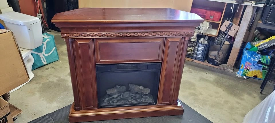 Electric Fireplace Mantel