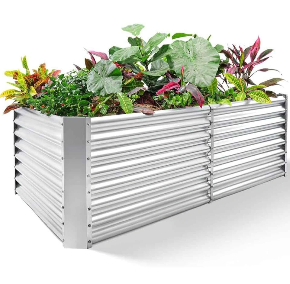 8×4×2 ft Galvanized Raised Garden Bed Kit - photo 2