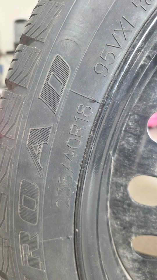 4 SNOW TIRES with Black rim - photo 3
