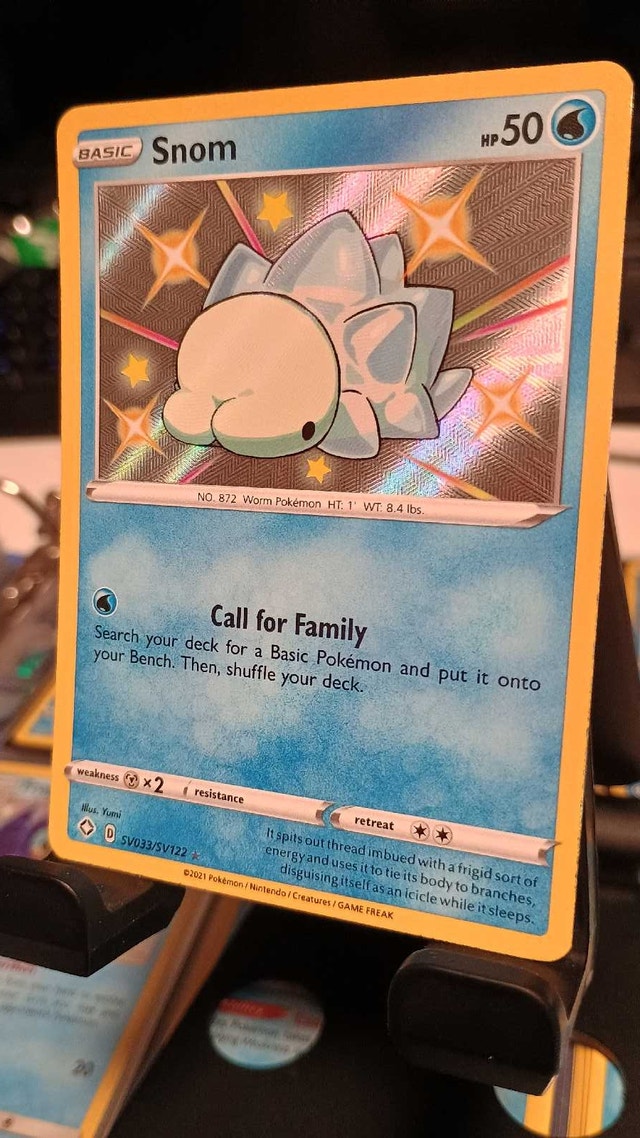 Snom Pokemon Card