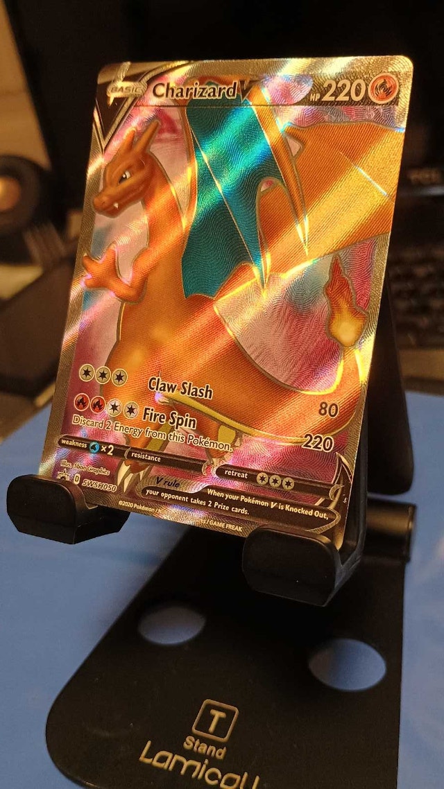 Charizard V Pokemon Card!