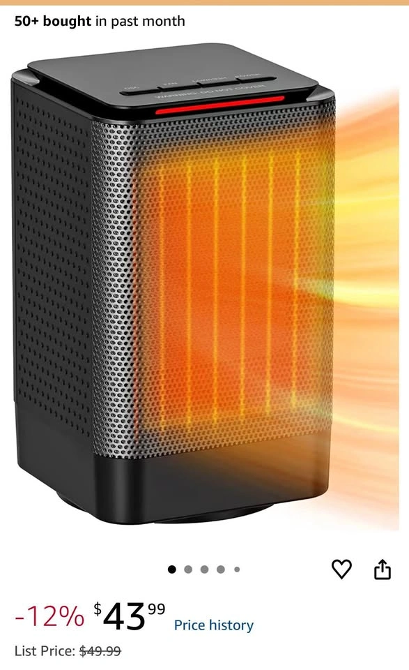Portable Electric Space Heater
