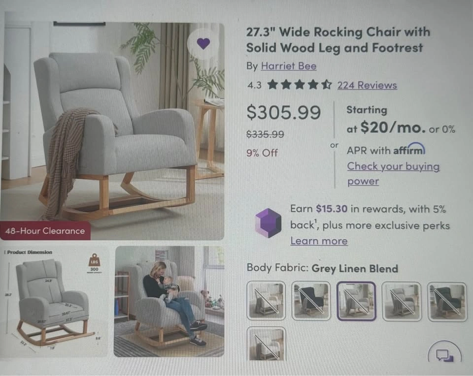 Rocking chair - photo 2