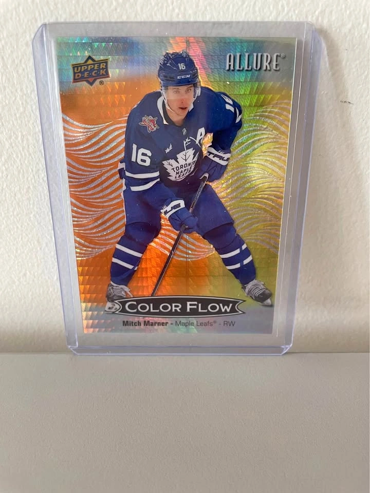 Marner /199 Color Flow Orange-Yellow Spectrum | Upper Deck Allur