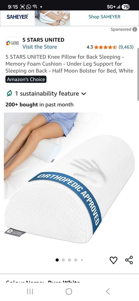 Knee/Leg pillow - photo 4