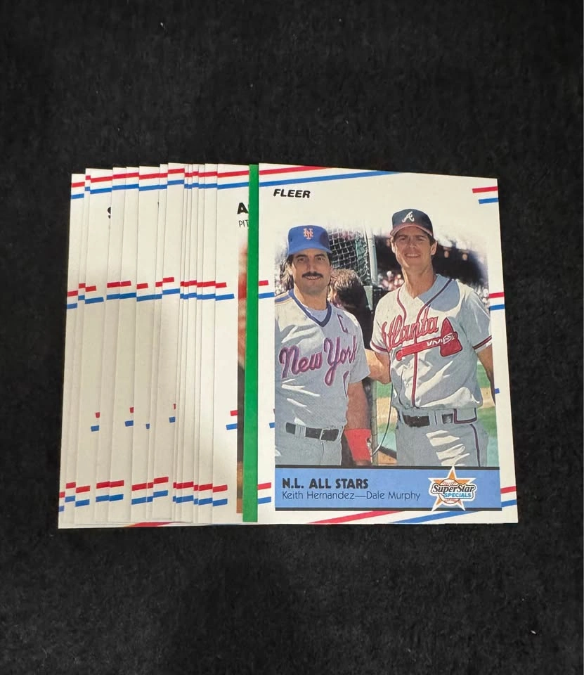 Vintage 1988 Fleer Baseball Cards (15 Cards + Sticker & Wrapper) - photo 3