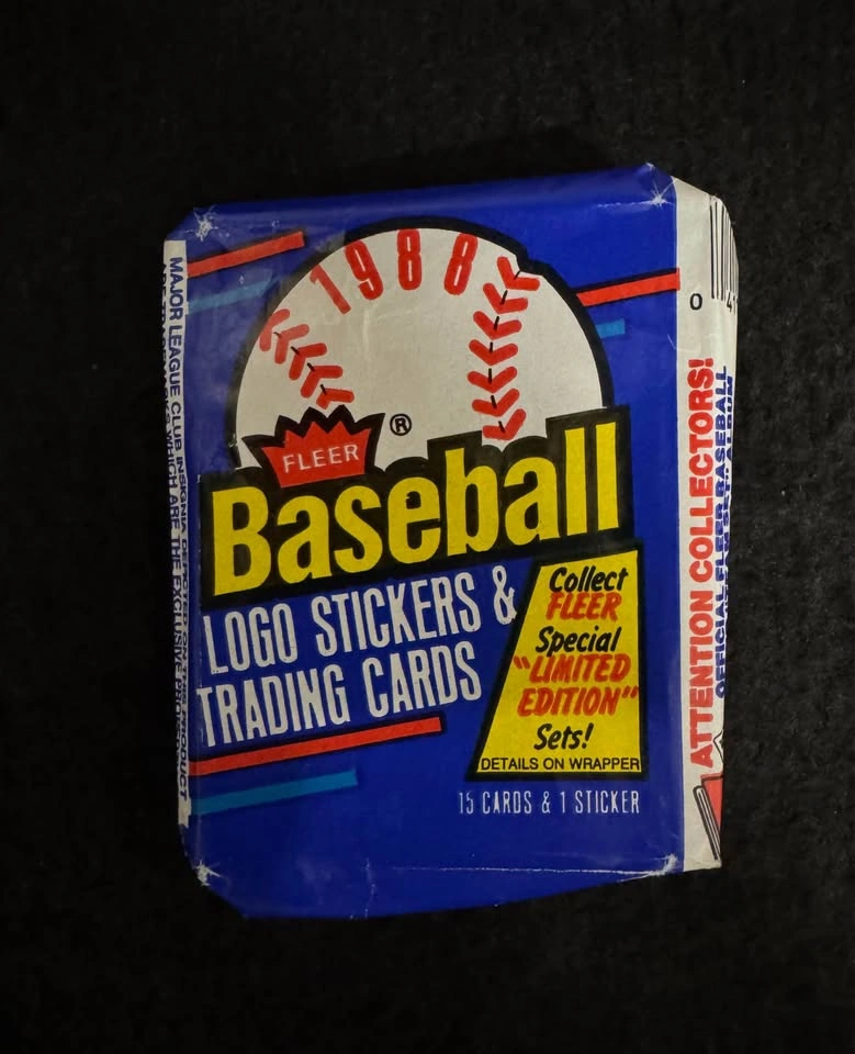 Vintage 1988 Fleer Baseball Cards (15 Cards + Sticker & Wrapper) - photo 4
