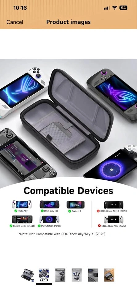 JSAUX Steam Deck Carry Case