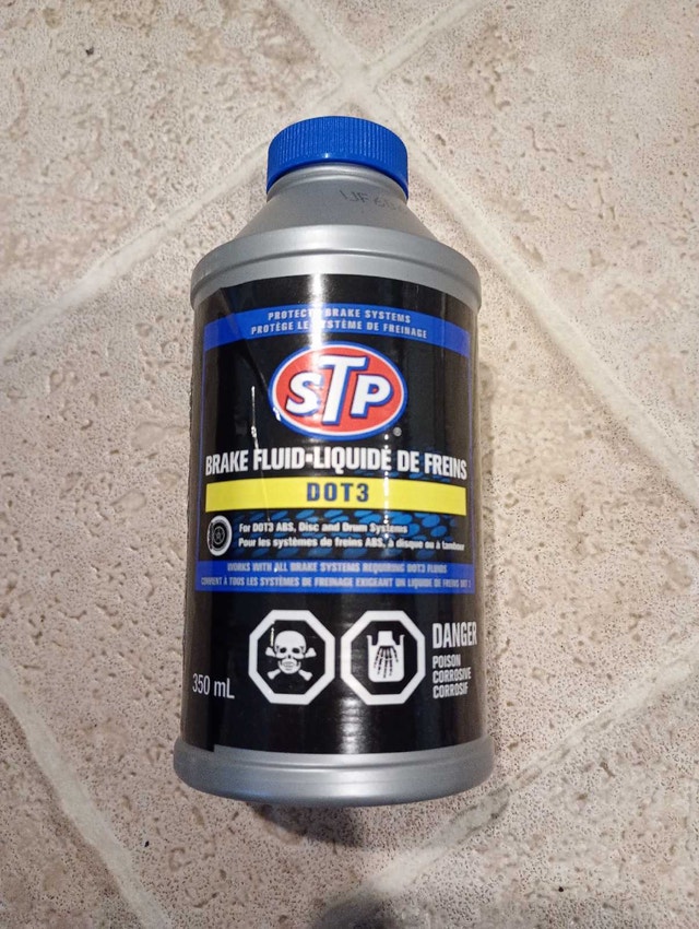 DOT 3 brake fluid 325ml