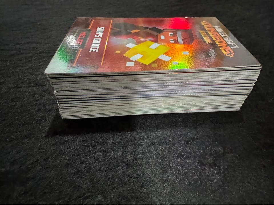 Minecraft Dungeons Arcade Holo Cards Lot (68 Cards) - photo 3