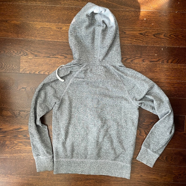 Roots Beaver Salt and Pepper Gray Zippered Kangaroo Hoodie-XXS - photo 3