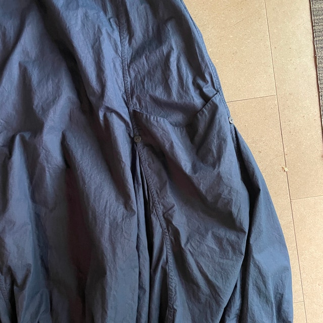 Kaliyana Deep Blue Cotton Dress with Deep Pockets-Medium/Large - photo 4