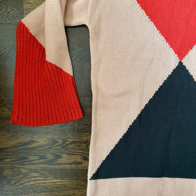Stella McCartney Kids color-block sweater dress-12 years old - photo 3