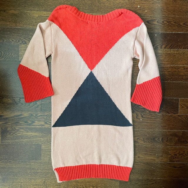 Stella McCartney Kids color-block sweater dress-12 years old - photo 4