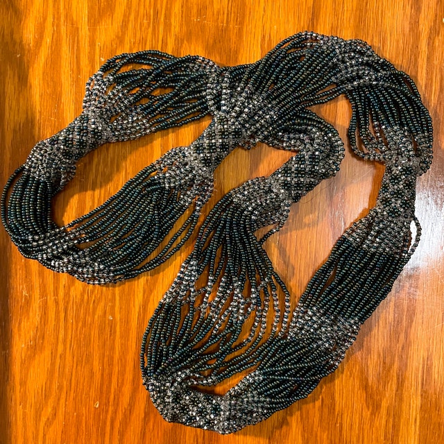 20 strand thick shimmery bead necklace - Gorgeous - photo 5