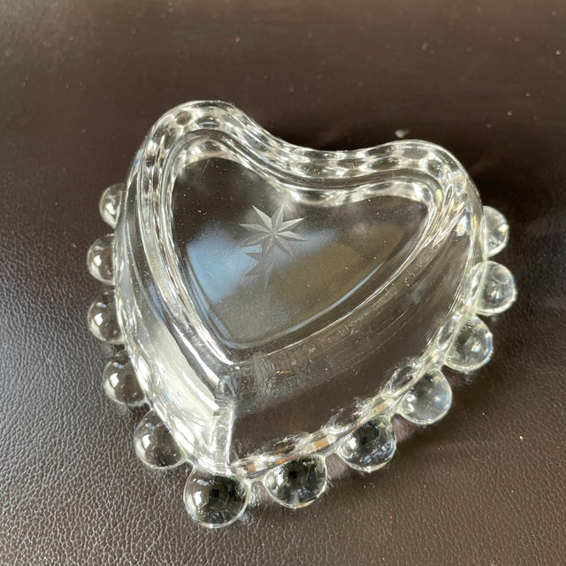 Imperial J. Hughes Candlewick Glass Heart Bubble - photo 4