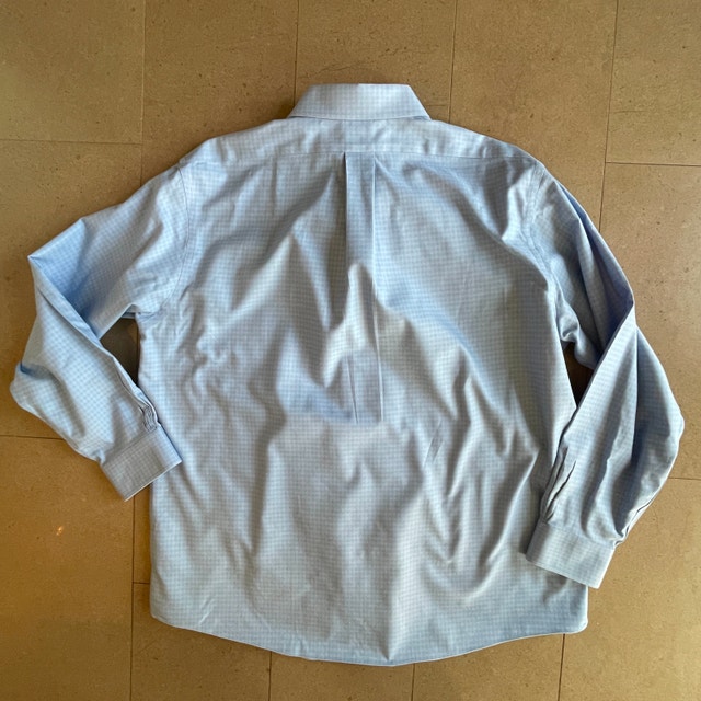 Brooks Brothers Mens Regent Cotton Shirt-Blue/white-17.5-34 (XL) - photo 3