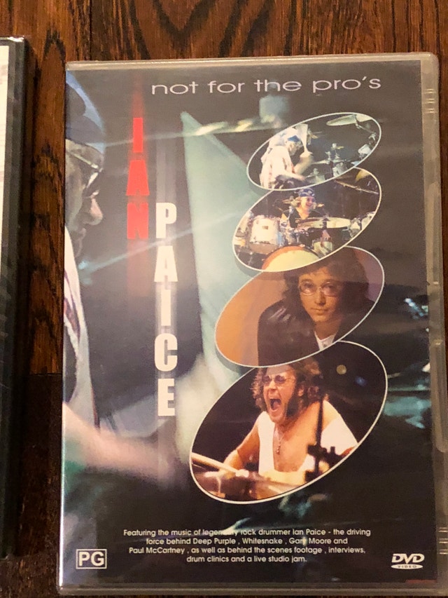2 Drum Instructional DVDs - Terry Bozio, Ian Paice - photo 3