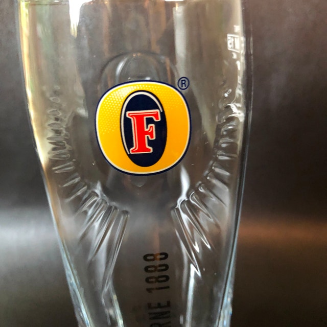 Foster's Beer Pint Glass - photo 2