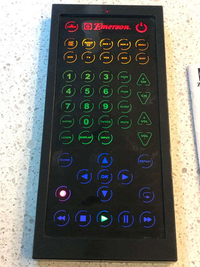 Emerson Jumbo Universal Remote Control