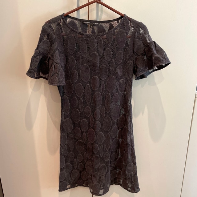 Stunning Unique Andrew Majtenyi mini dress-Size 4 - photo 5