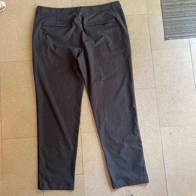 2 pairs-Lululemon Men's ABC Classic Dress Pants Warpstreme-Sz.38 - photo 5