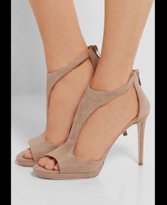 NEW Jimmy Choo Lana Stiletto Heel Sandals Shoes w/ back-Size 39 - photo 2