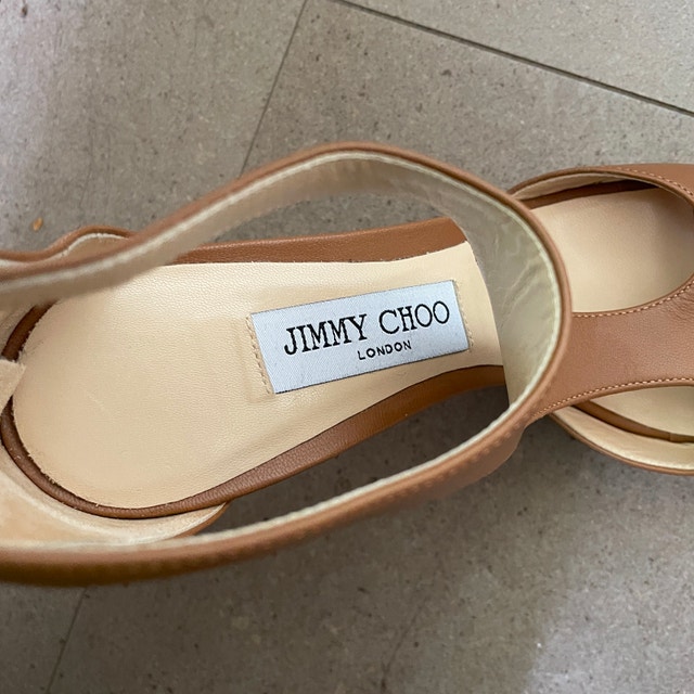 NEW Jimmy Choo Lana Stiletto Heel Sandals Shoes w/ back-Size 39 - photo 4