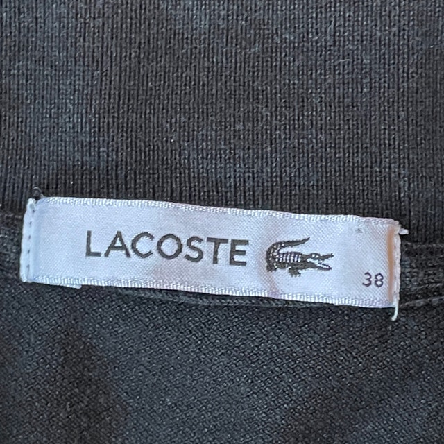 Lacoste Black Womens Polo Shirt. Size 38-Medium - photo 4