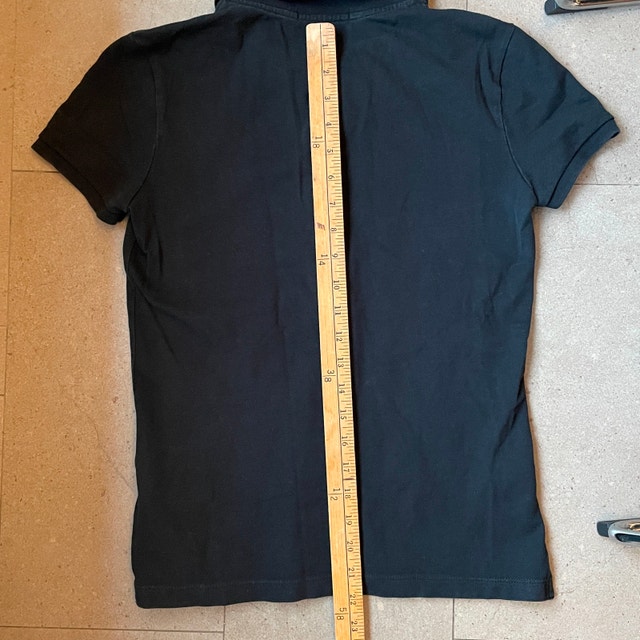 Lacoste Black Womens Polo Shirt. Size 38-Medium - photo 5