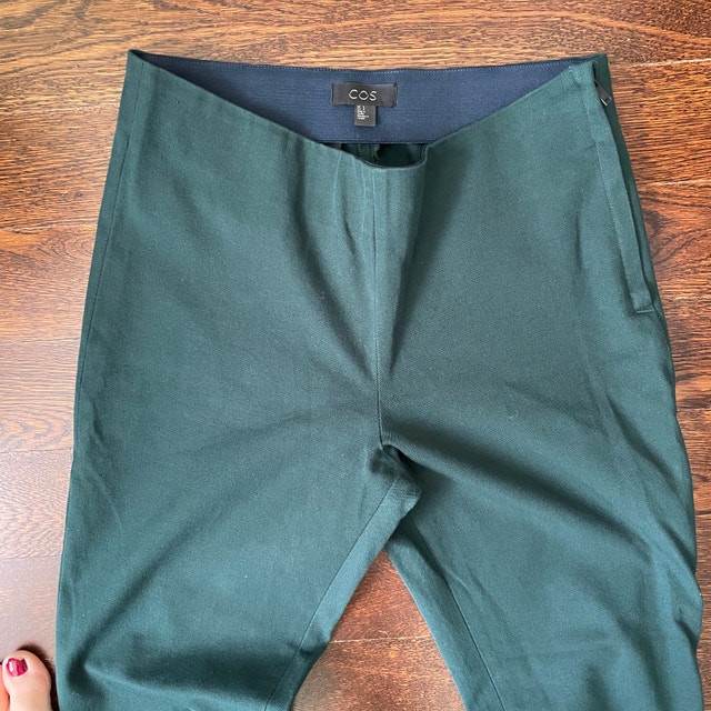 COS Women's Evergreen Straight Leg Stretch Pants-Size 8 - photo 2