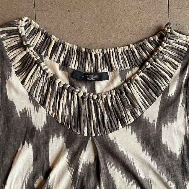 Max Mara Weekend Mini Shift Dress Brown/Beige - Small - photo 3
