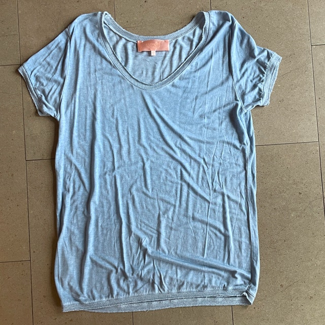 Scandal Italy Luisa Blue T-shirt - Size Medium - photo 3