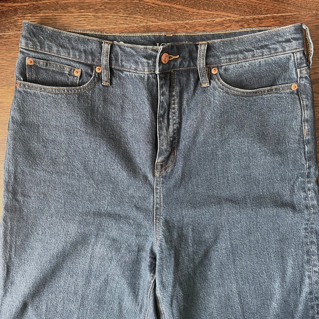 J. Crew Wide Leg Trouser Jeans-Size 34/36 (US 16) - photo 2