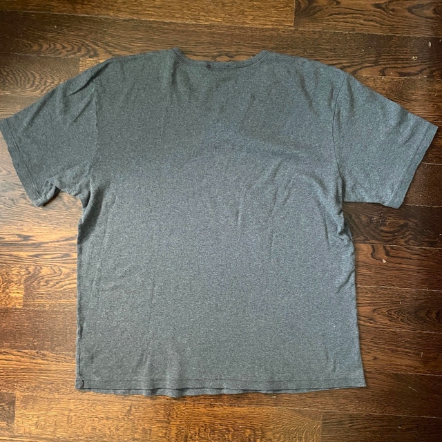 Hugo Boss Gray V-neck Men's 100% Cotton T-shirt-XL - photo 3