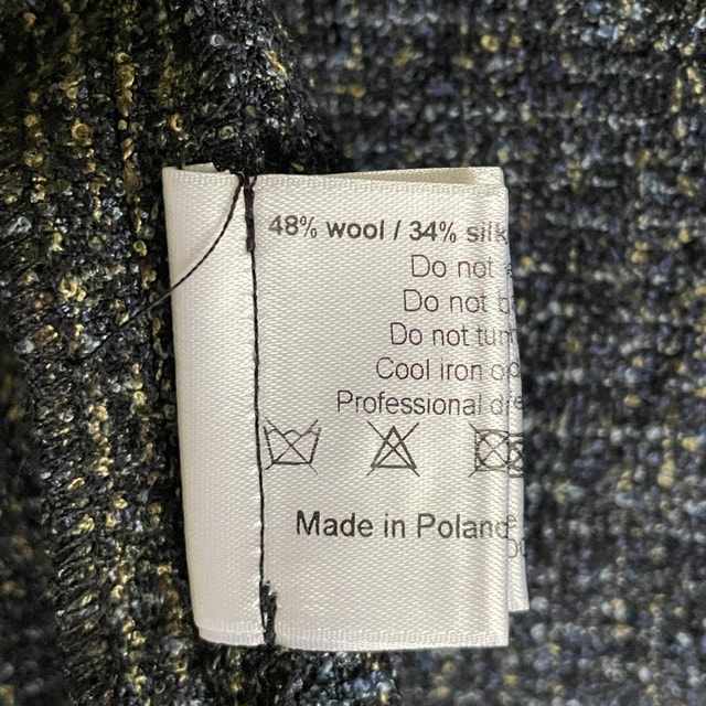 Stunning Eskandar wool/silk blend Boucle jacket-Size 10/12 - photo 5