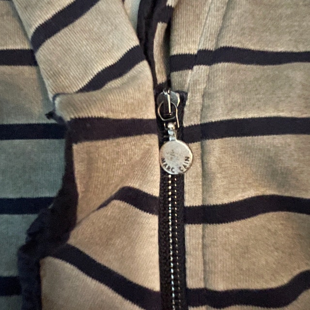 Marc Cain Sports Tan/Black Light Zippered Blazer Jacket -Size 10 - photo 4