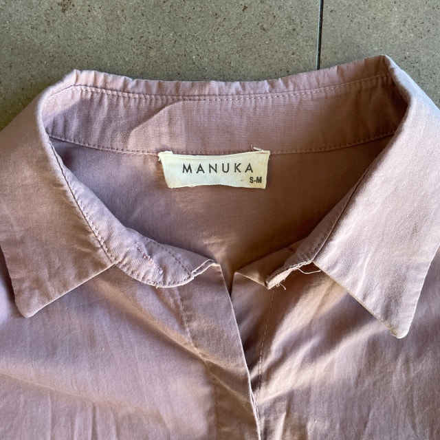 NWOT Manuka Dusty Rose Pink Cotton Blouse - Small/Medium - photo 2