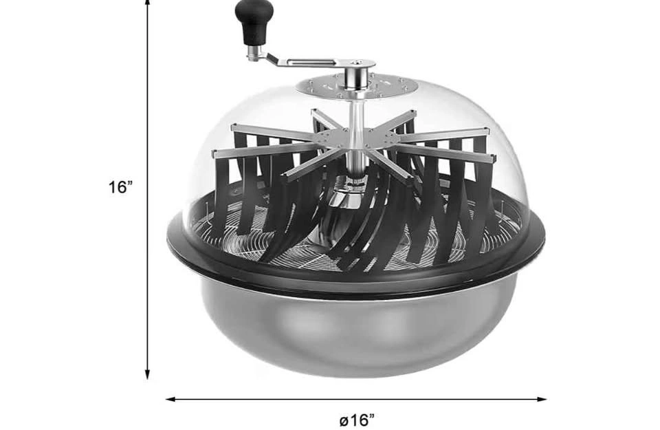 16" Manual Rotary Bud Bowl Trimmer for Hydroponic Plants - photo 2