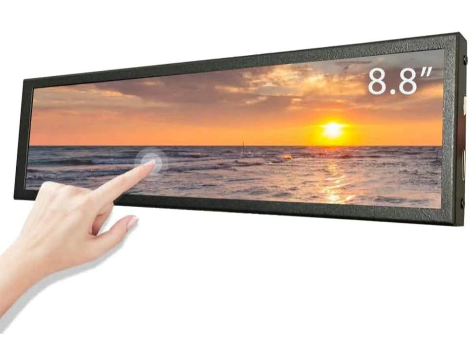 8.8 inch Wide Touch Screen Monitor 480x1920 LCD Display